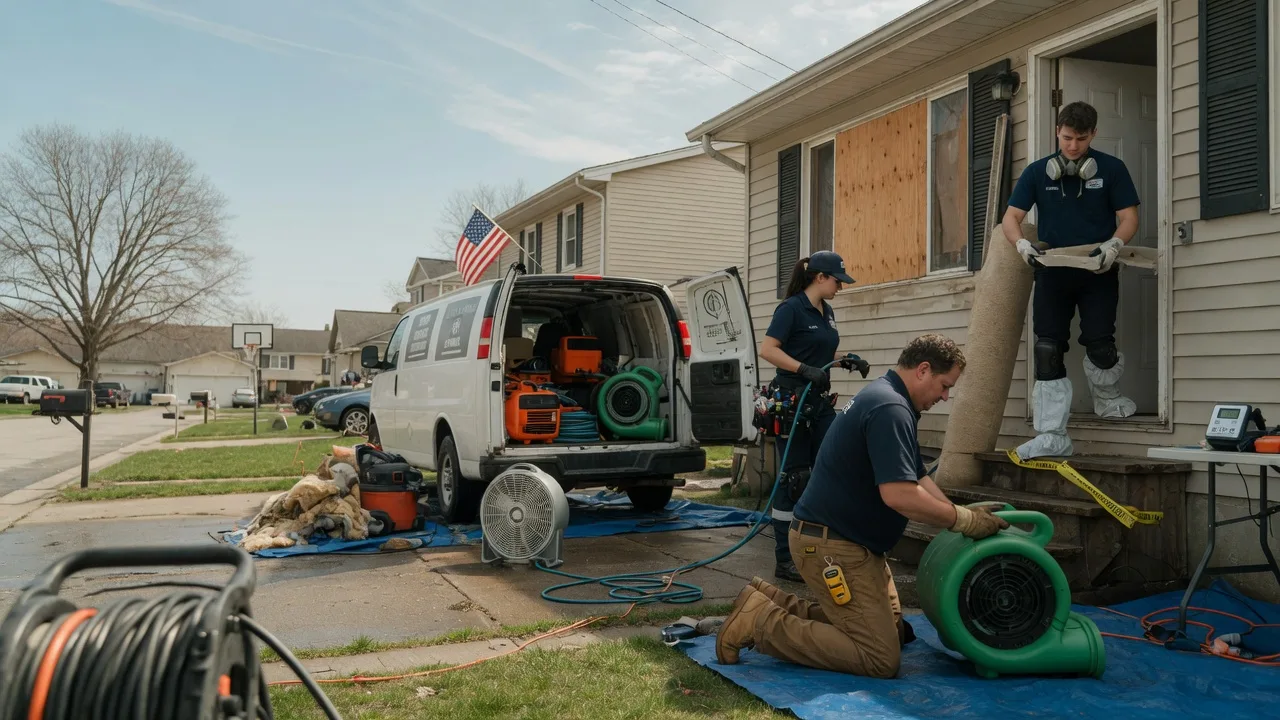 Water Damage Restoration in Oakland, MI near me